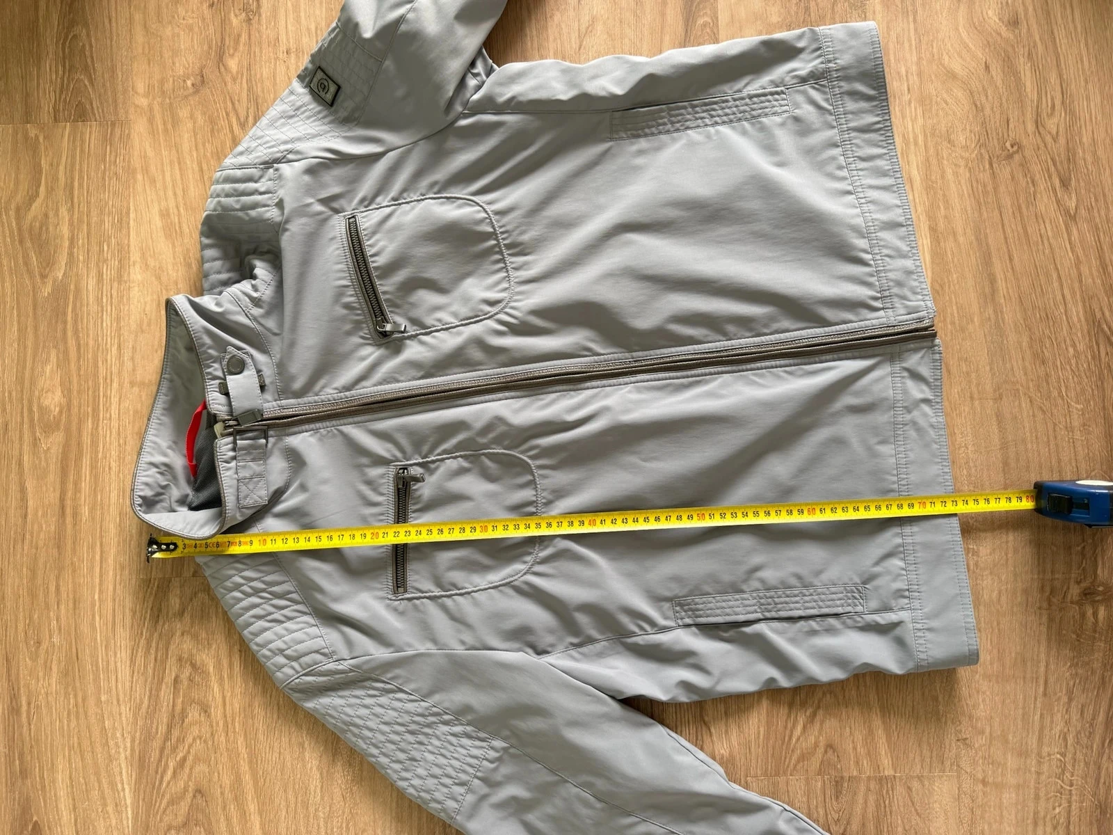 Men's Bugatti jacket in gray color size 56 in very good condition – photo 5